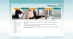 Desktop Screenshot of bodyalliance.co.uk